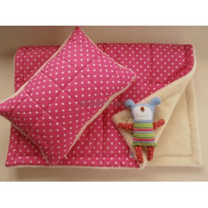 Detsk&aacute; prikr&yacute;vka "LUCIA" 100x140  s Vank&uacute;&scaron;om 40 x60