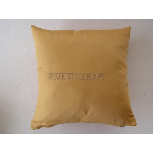 Zlty Dekoračn&yacute; vank&uacute;&scaron; RASO SILK 45x45 cm ZLTY OKER