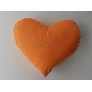 Oranzovy Dekoračn&yacute; vank&uacute;&scaron; SRDCE pomarancove