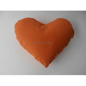 Oranzovy Vank&uacute;&scaron; SRDCE tehlovo oranzove