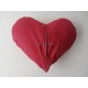 Vankúš SRDCE cervene bordove