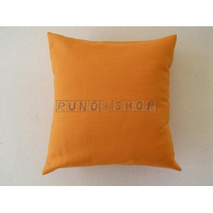 Oranzovy Vank&uacute;&scaron; Effetto Lino 45 x 45 cm Pomarancovy