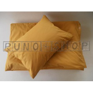 N&aacute;vliečky na posteľ ISTAR 1+1 Žlt&aacute; tmav&aacute; farba