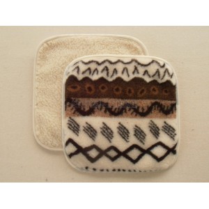 Podložka na stoličku Ovčie runo 40 x 40 cm