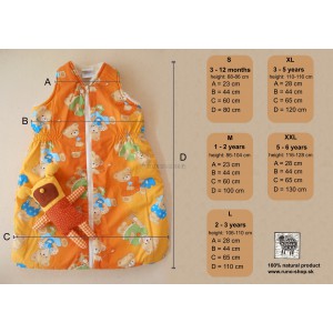 Spaci vak pre deti u&scaron;ijeme na mieru MERINO