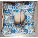 Vank&uacute;&scaron; na hemeroidy/ hemoroidy tmavomodr&yacute; kvietok