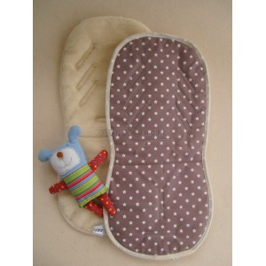 Ovčie runo Podložka do autosedačky / koč&iacute;ka MERINO