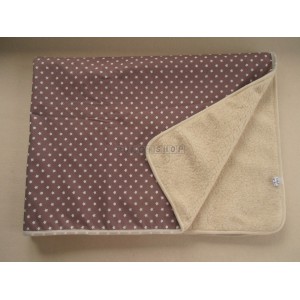 Deka vlnen&aacute; De Luxe STAR hneda