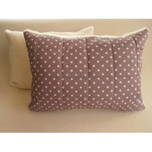 Vank&uacute;&scaron; 50 x 70 cm ovčie runo  De Luxe STAR hned&yacute;