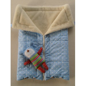 Merino Deka 80 x 90 cm bledomodr&aacute; hviezda