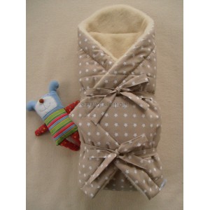 Zavinovačka 100% ovčia vlna MERINO Superwash s ka&scaron;m&iacute;rom 