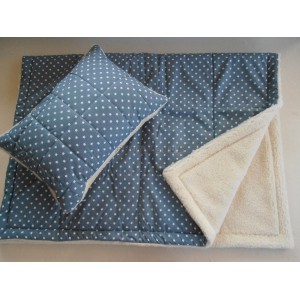 Ovč&iacute; vlna Přikr&yacute;vka zimn&iacute; 135x200 a Pol&scaron;t&aacute;ř  50 x 70