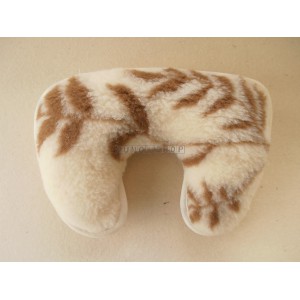 Ovčie runo PODKOVA pre krčn&uacute; chrbticu