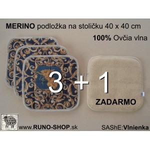 Zdravotn&iacute; vlněn&yacute; sed&aacute;k ovč&iacute; rouno AKCE 3+1 