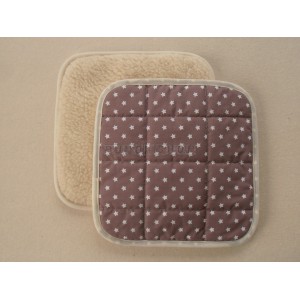 Podložka na stoličku ovčie runo 40 x 40 cm