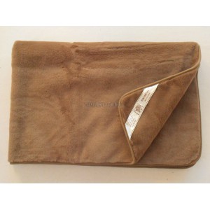 Ovčie r&uacute;no papl&oacute;n Prikr&yacute;vka MERINO Lux  CAMEL