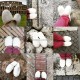 VLNIENKA PAPUČE barefoot  100%  ovčie runo merino Baranček prírodný 