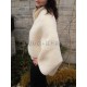 Vlnená pelerína / poncho/ pončo 100% ovčie runo merino 