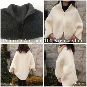 Hrejiv&aacute; peler&iacute;na MERINO WOOL ANTRACIT