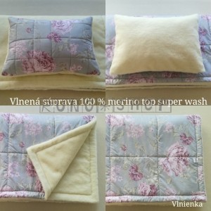 VLNEN&Aacute; S&Uacute;PRAVA zo 100 % OVČIEHO R&Uacute;NA MERINO TOP SUPER WASH a 100% bavlny PIVOŇKA GREY