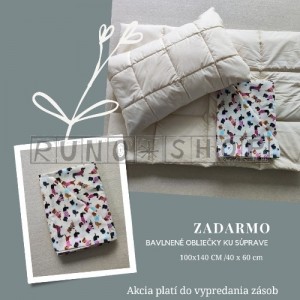 Detsk&aacute; prikr&yacute;vka a vank&uacute;&scaron; v s&yacute;pkovine Ovčie runo MERINO V&yacute;hodn&aacute; cena