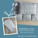 Detsk&yacute; s&uacute;prava  do postieľky JUNIOR Zajko Mint papl&oacute;n a vank&uacute;&scaron; V&yacute;hodn&aacute; cena