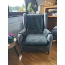 TV podsedák do kresla VELVET antracit