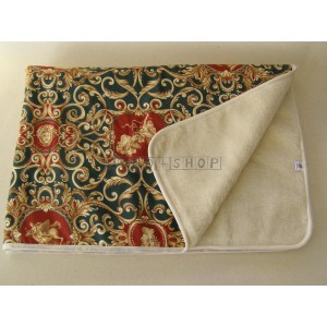 Deka vlnen&aacute;  VERSACE  bordov&eacute;